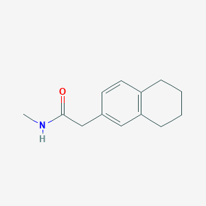 N-methyl-2-(5,6,7,8-tetrahydronaphthalen-2-yl)acetamide