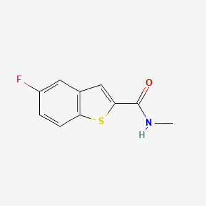 5-fluoro-N-methyl-1-benzothiophene-2-carboxamide