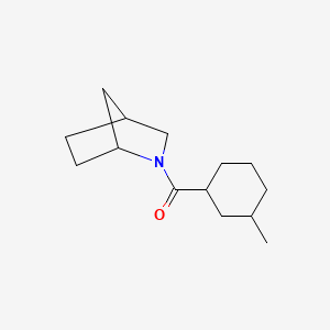 2-Azabicyclo[2.2.1]heptan-2-yl-(3-methylcyclohexyl)methanone