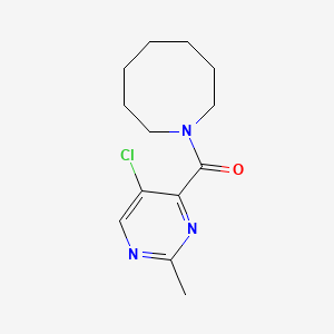 Azocan-1-yl-(5-chloro-2-methylpyrimidin-4-yl)methanone