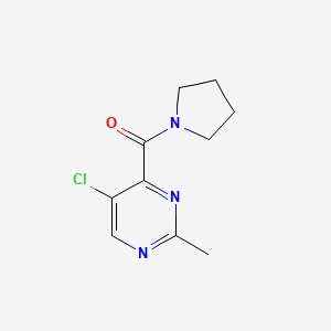 (5-Chloro-2-methylpyrimidin-4-yl)-pyrrolidin-1-ylmethanone