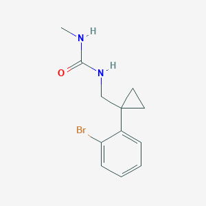 1-[[1-(2-Bromophenyl)cyclopropyl]methyl]-3-methylurea