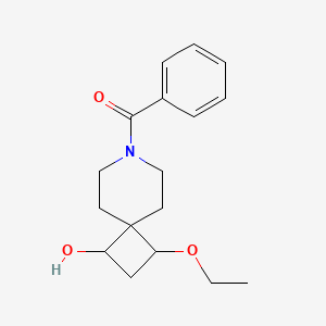 (3-Ethoxy-1-hydroxy-7-azaspiro[3.5]nonan-7-yl)-phenylmethanone