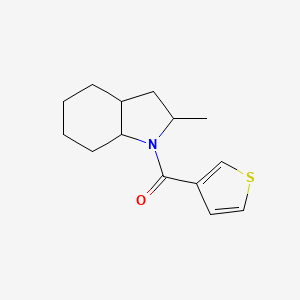 (2-Methyl-2,3,3a,4,5,6,7,7a-octahydroindol-1-yl)-thiophen-3-ylmethanone