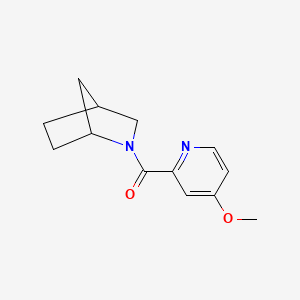 2-Azabicyclo[2.2.1]heptan-2-yl-(4-methoxypyridin-2-yl)methanone