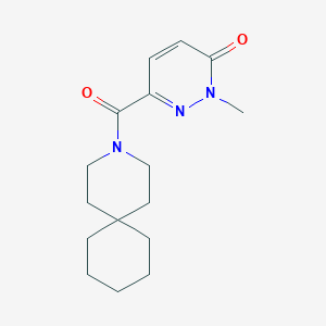 6-(3-Azaspiro[5.5]undecane-3-carbonyl)-2-methylpyridazin-3-one