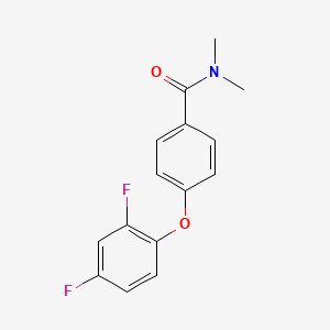 4-(2,4-difluorophenoxy)-N,N-dimethylbenzamide