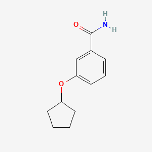 3-(Cyclopentyloxy)benzamide