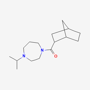 2-Bicyclo[2.2.1]heptanyl-(4-propan-2-yl-1,4-diazepan-1-yl)methanone