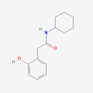 N-cyclohexyl-2-(2-hydroxyphenyl)acetamide