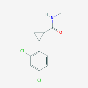 2-(2,4-dichlorophenyl)-N-methylcyclopropane-1-carboxamide