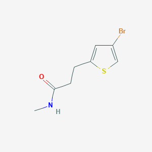 3-(4-bromothiophen-2-yl)-N-methylpropanamide