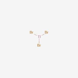 molecular formula TlBr3 B076229 Thallium(III) bromide CAS No. 13701-90-1