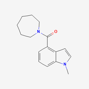 Azepan-1-yl-(1-methylindol-4-yl)methanone