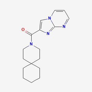 3-Azaspiro[5.5]undecan-3-yl(imidazo[1,2-a]pyrimidin-2-yl)methanone