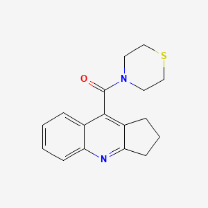 2,3-dihydro-1H-cyclopenta[b]quinolin-9-yl(thiomorpholin-4-yl)methanone