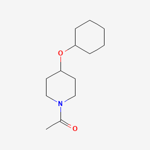 1-(4-Cyclohexyloxypiperidin-1-yl)ethanone