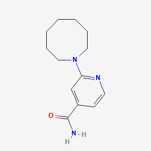 2-(Azocan-1-yl)pyridine-4-carboxamide