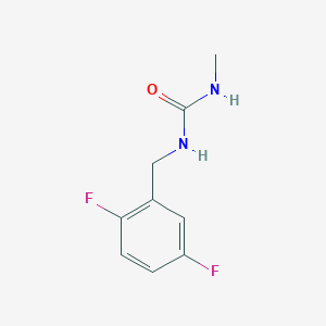 1-[(2,5-Difluorophenyl)methyl]-3-methylurea