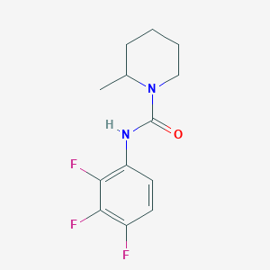 2-methyl-N-(2,3,4-trifluorophenyl)piperidine-1-carboxamide