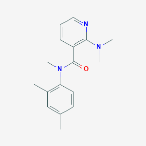 2-(dimethylamino)-N-(2,4-dimethylphenyl)-N-methylpyridine-3-carboxamide