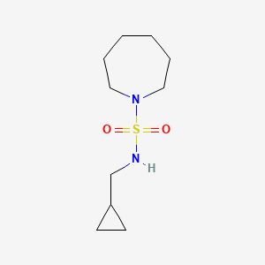 N-(cyclopropylmethyl)azepane-1-sulfonamide