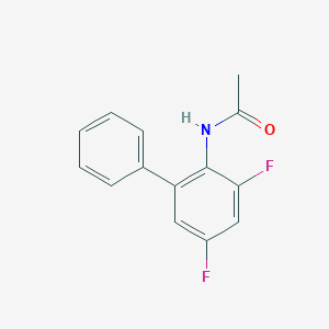 2-Acetamino-3,5-difluorobiphenyl