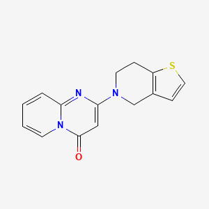 2-(6,7-dihydro-4H-thieno[3,2-c]pyridin-5-yl)pyrido[1,2-a]pyrimidin-4-one