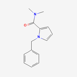 1-benzyl-N,N-dimethylpyrrole-2-carboxamide