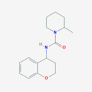 N-(3,4-dihydro-2H-chromen-4-yl)-2-methylpiperidine-1-carboxamide