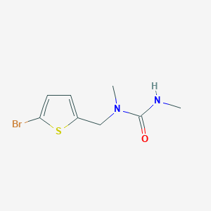 1-[(5-Bromothiophen-2-yl)methyl]-1,3-dimethylurea