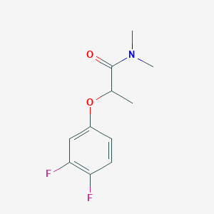 2-(3,4-difluorophenoxy)-N,N-dimethylpropanamide