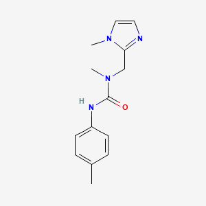 1-Methyl-1-[(1-methylimidazol-2-yl)methyl]-3-(4-methylphenyl)urea