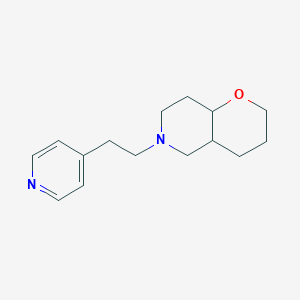 6-(2-Pyridin-4-ylethyl)-2,3,4,4a,5,7,8,8a-octahydropyrano[3,2-c]pyridine