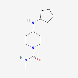 4-(cyclopentylamino)-N-methylpiperidine-1-carboxamide