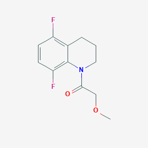 1-(5,8-difluoro-3,4-dihydro-2H-quinolin-1-yl)-2-methoxyethanone