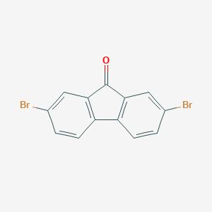 B076252 2,7-Dibromo-9-fluorenone CAS No. 14348-75-5