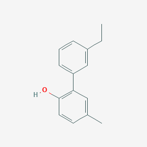 2-(3-Ethylphenyl)-4-methylphenol