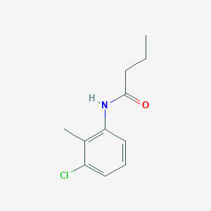 N-(3-chloro-2-methylphenyl)butanamide