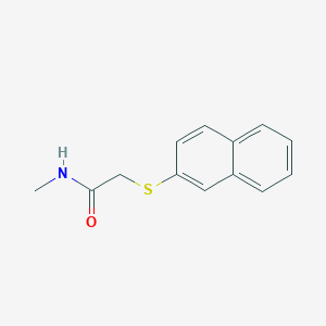 N-methyl-2-naphthalen-2-ylsulfanylacetamide