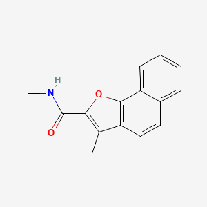 N,3-dimethylbenzo[g][1]benzofuran-2-carboxamide