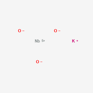 molecular formula KNbO3 B076267 三氧化铌酸钾 CAS No. 12030-85-2