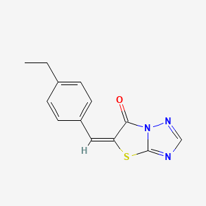 (5E)-5-[(4-ethylphenyl)methylidene]-[1,3]thiazolo[3,2-b][1,2,4]triazol-6-one