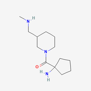 (1-Aminocyclopentyl)-[3-(methylaminomethyl)piperidin-1-yl]methanone