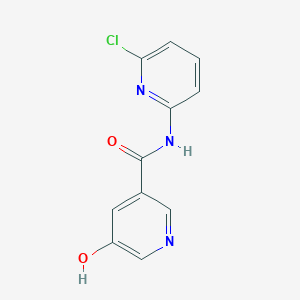 N-(6-chloropyridin-2-yl)-5-hydroxypyridine-3-carboxamide