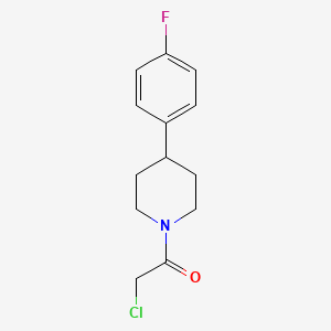 2-Chloro-1-(4-(4-fluorophenyl)piperidin-1-yl)ethanone