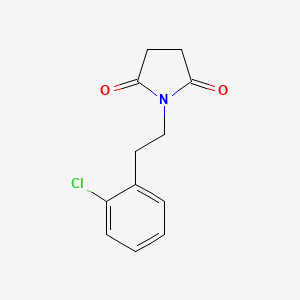 1-[2-(2-Chlorophenyl)ethyl]pyrrolidine-2,5-dione