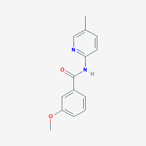 3-methoxy-N-(5-methylpyridin-2-yl)benzamide