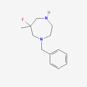 1-Benzyl-6-fluoro-6-methyl-1,4-diazepane