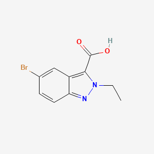 5-Bromo-2-ethylindazole-3-carboxylic acid